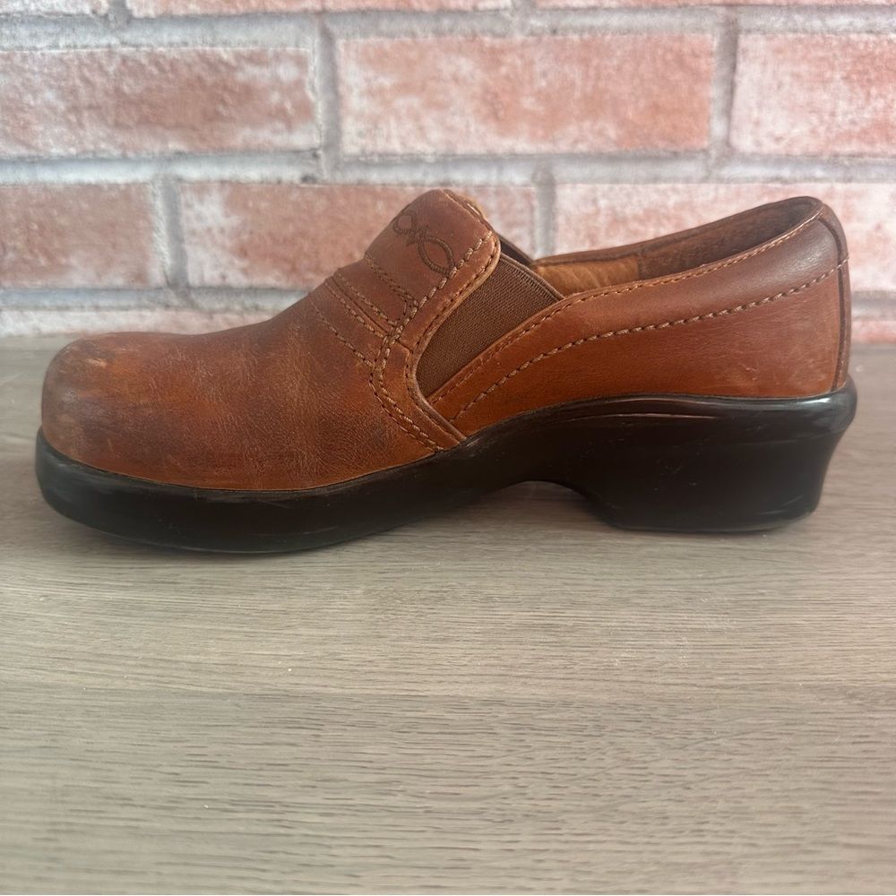 Ariat Expert Safety Leather Clogs Composite Toe Women’s 8 Tan Work - Picture 5 of 9